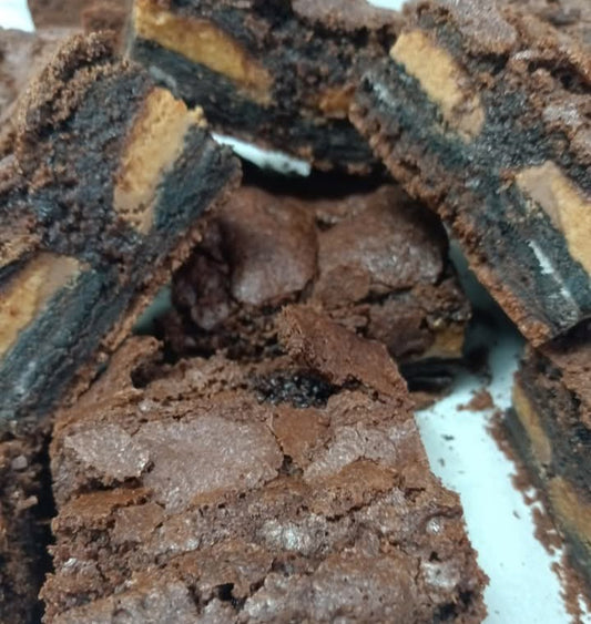Xtreme Fudgy Stuffed Brownies 1/4-1/2lb $8