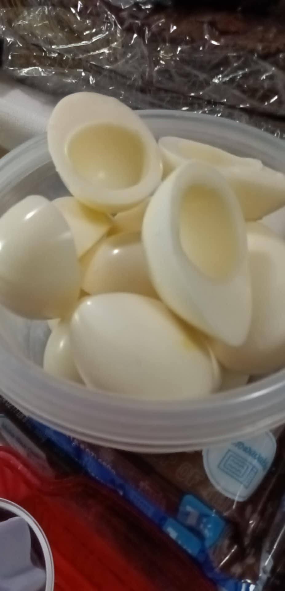 White Chocolate Deviled Eggz 6-Pack *ORDERS SHIP WHEN TEMPS UNDER 75° UNLESS YOU PICK ICE PACK SHIPPING*