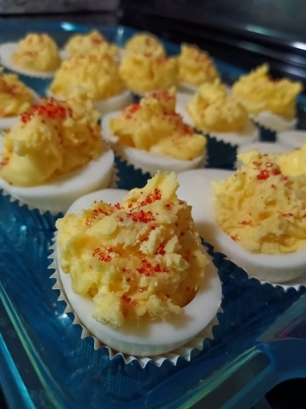 White Chocolate Deviled Eggz 6-Pack *ORDERS SHIP WHEN TEMPS UNDER 75° UNLESS YOU PICK ICE PACK SHIPPING*