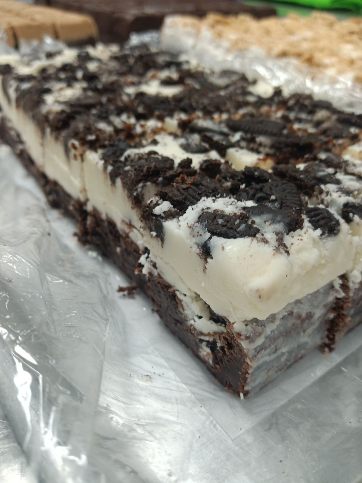 Frownie-Fudge Topped Brownie (1/2+lb) $8 *ORDERS SHIP WHEN TEMPS UNDER 75° UNLESS YOU PICK ICE PACK SHIPPING*