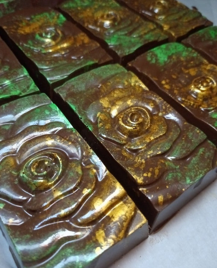 Crispy Pistachio Bar aka Crispy Green NutCream (Dubai style) - 3oz *ORDERS SHIP WHEN TEMPS UNDER 75° UNLESS YOU PICK ICE PACK SHIPPING*