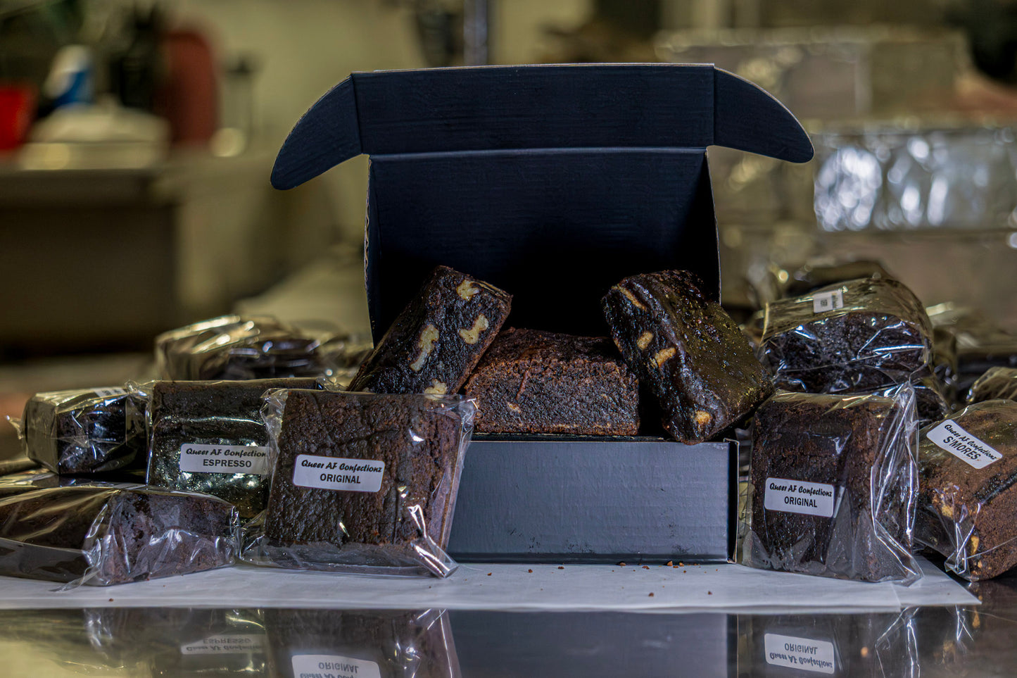 Brownie 1/4lb+ slab $5 *gooey *fudgy