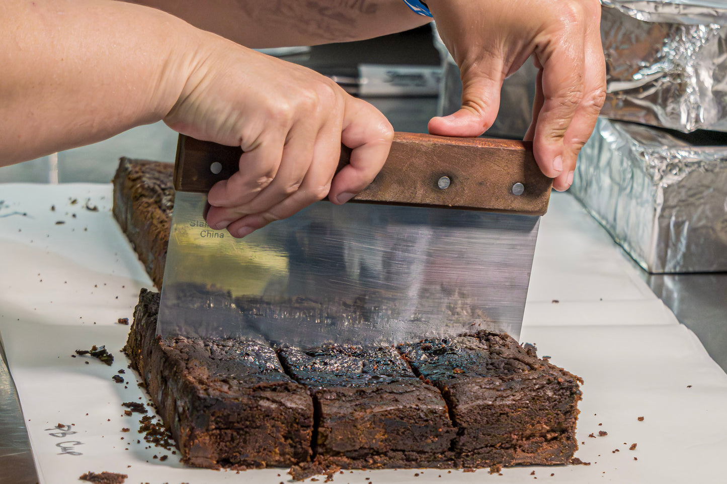 Brownie 1/4lb+ slab $5 *gooey *fudgy