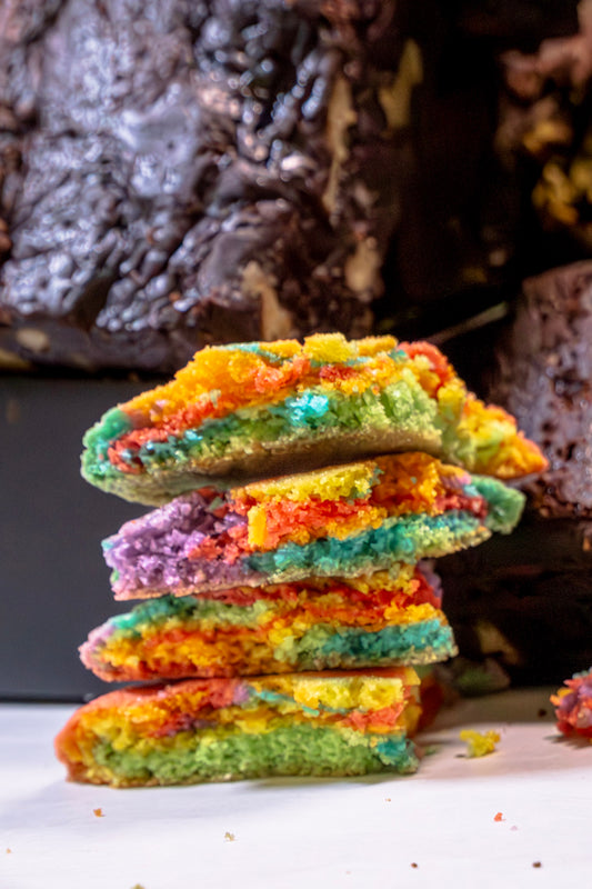 QUEER AF MONTHLY TREAT BOX (SHIPS THE FIRST MONDAY OF THE MONTH) *Brownies *Cookies *Queer AF