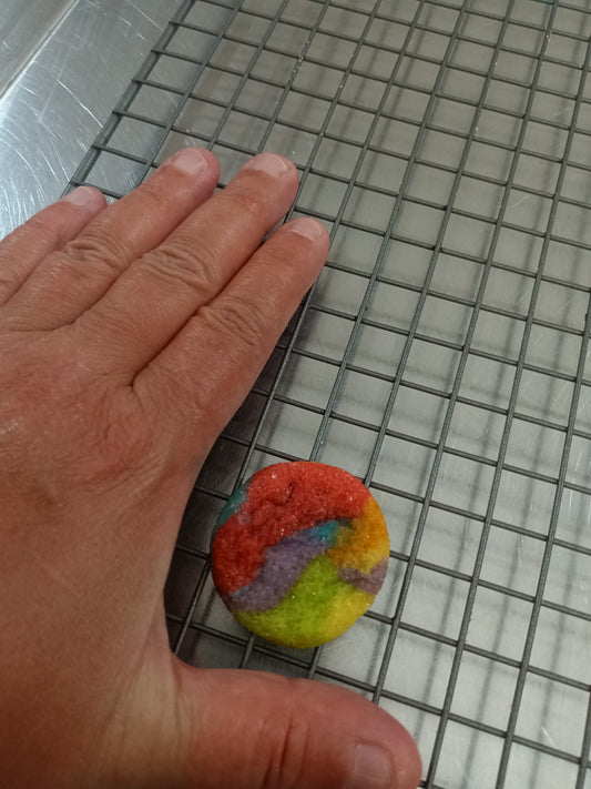 Pride Bucket of SniQueerDoodles 100ct $45 *snickerdoodle cookies*