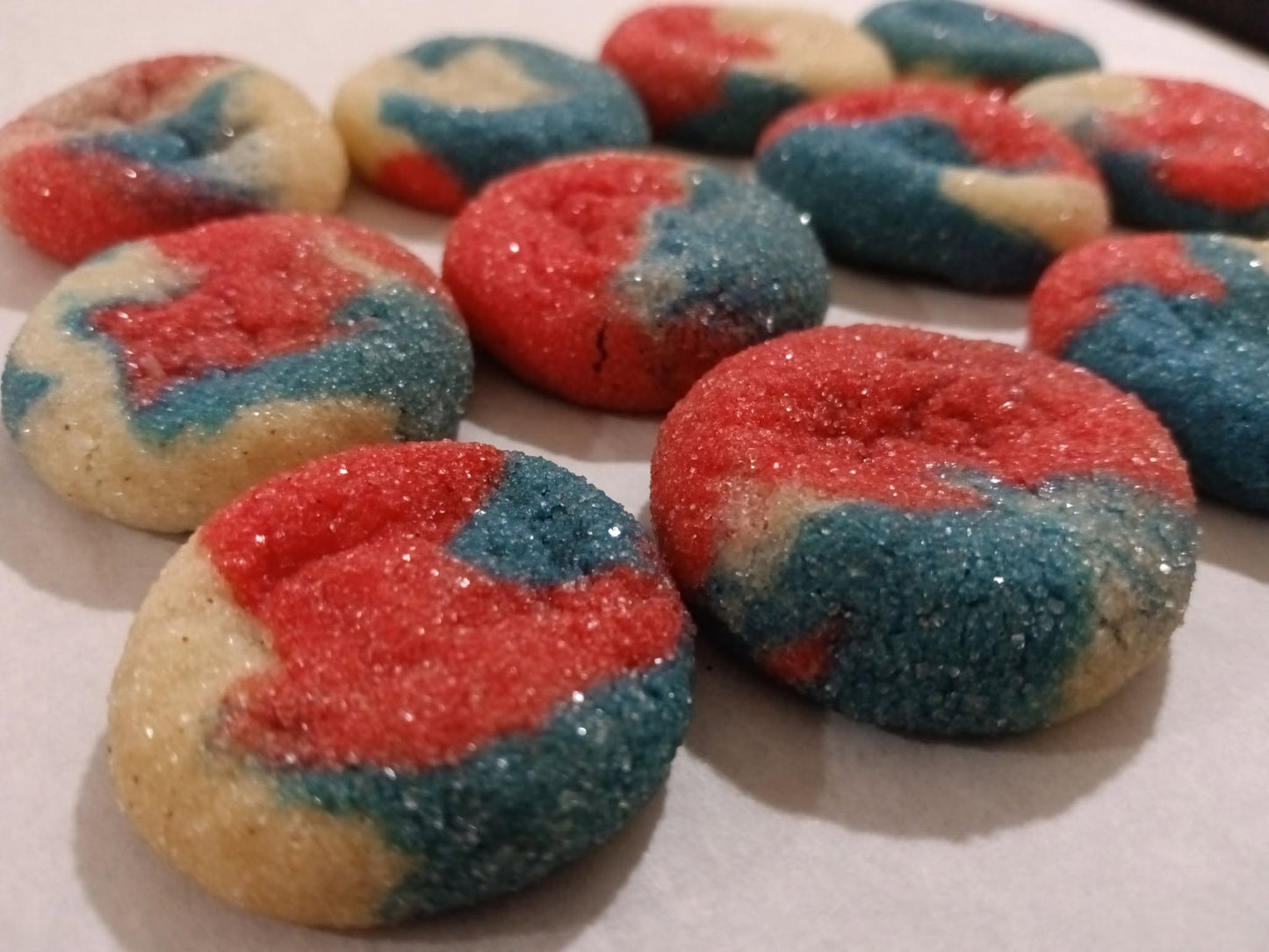 SNICKER-BLUE-DLES INDEPENDENCE DAY MINI COOKIE BUCKET *PREORDER* read description